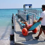 Antalya Büyükşehir'in engelsiz plajlarına ziyaretçi akını