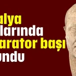 Antalya kazılarında imparator başı bulundu