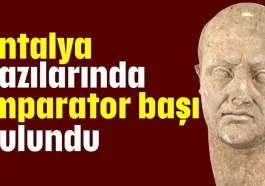 Antalya kazılarında imparator başı bulundu