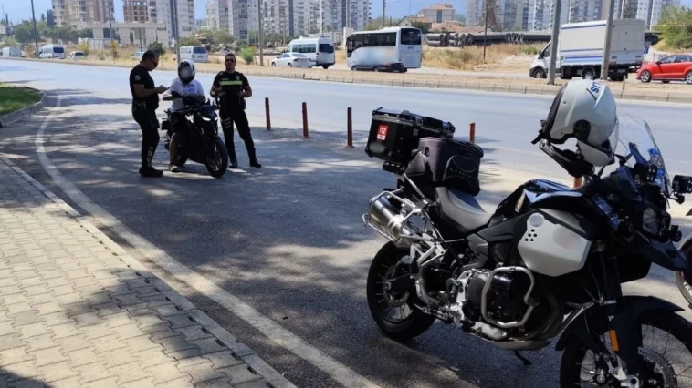 Antalya'da 33 araç trafikten men edildi