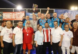 Antalya'da Ayak Tenisi Turnuvası sona erdi