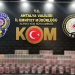 Antalya’da bir haftada 80 binden fazla kaçak ürün yakalandı