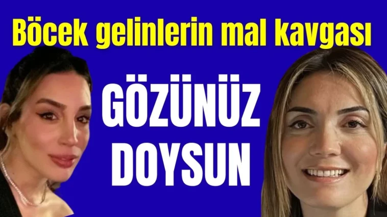 Antalya'da Gökhan Böcek'in eski ve yeni eşinin mal kavgası: Gözünüz doysun!
