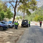 Antalya’da safari araçlarına denetim