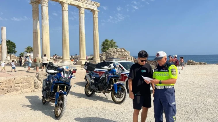Antalya'da şok motosiklet denetimi
