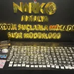Antalya’da uyuşturucu ticareti operasyonlarında 23 kişi tutuklandı