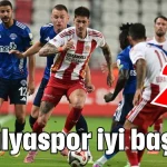 Antalyaspor iyi başladı 2-1