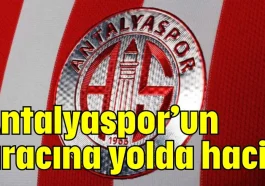 Antalyaspor’un aracına yolda haciz