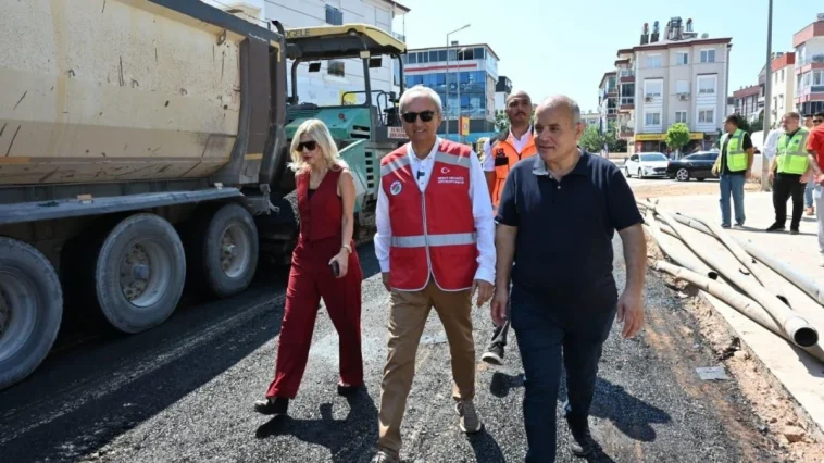 ASAT tamamladı, Kepez sıcak asfaltla kapladı