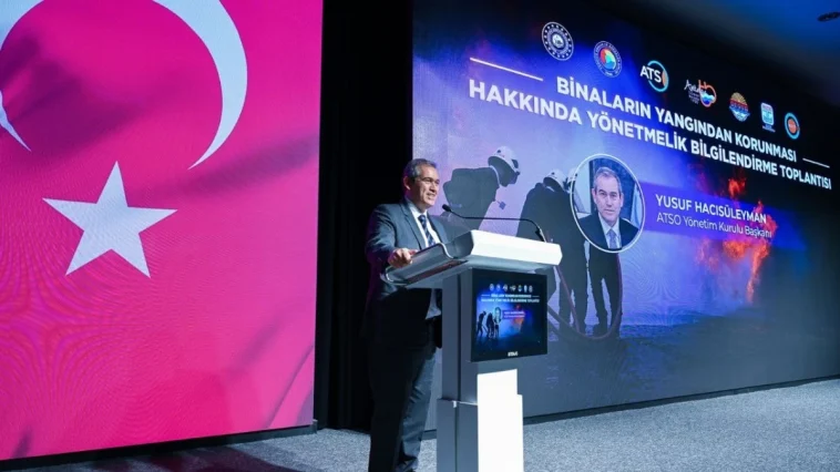 ATSO’da yangın yönetmeliği toplantısı