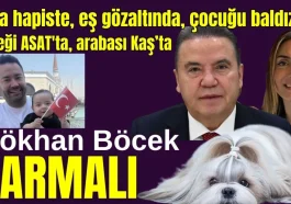 Baba hapiste, eş gözaltında, çocuğu baldızda, köpeği ASAT'ta, arabası Kaş'ta! Gökhan Böcek sarmalı