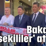 Bakan'a 'Aksekililer' atkısı
