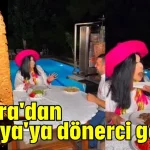 Bülent Ersoy, Ankara'dan Antalya'ya dönerci getirdi