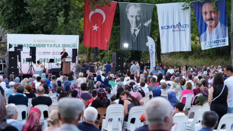 Çandır Fasulyesi Şenliği yaylasına döndü