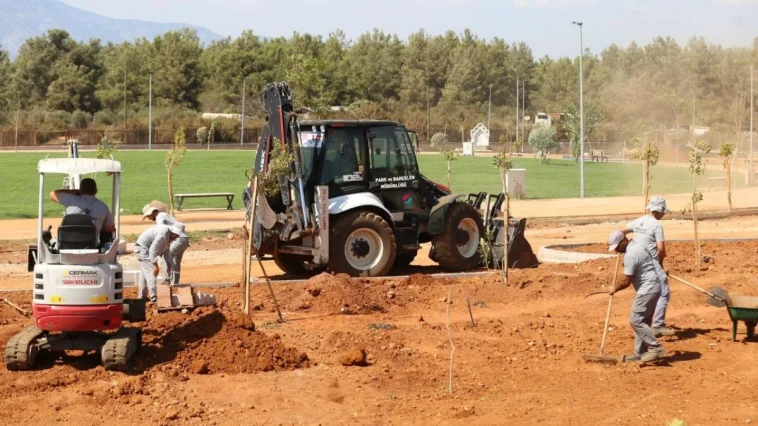 Edip Akbayram Duacı Gençlik Parkı’nda kurakçıl peyzaj düzenlemesi