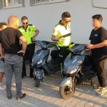 Ehliyetsiz çocuklar abartı egzozla yakalandı, babalarına yüklü ceza