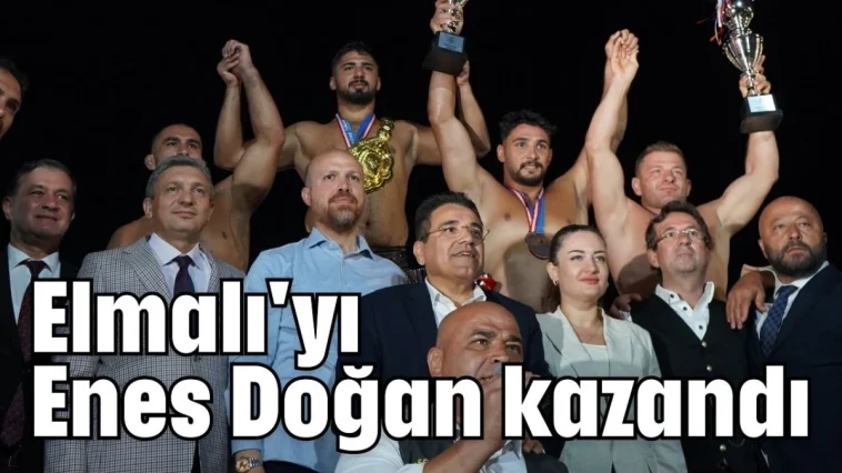 Elmalı'yı Enes Doğan kazandı