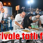 Festivale tatlı final!
