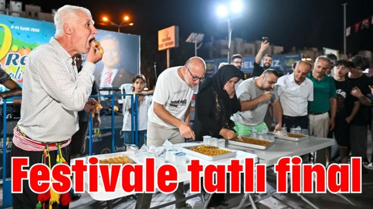 Festivale tatlı final!