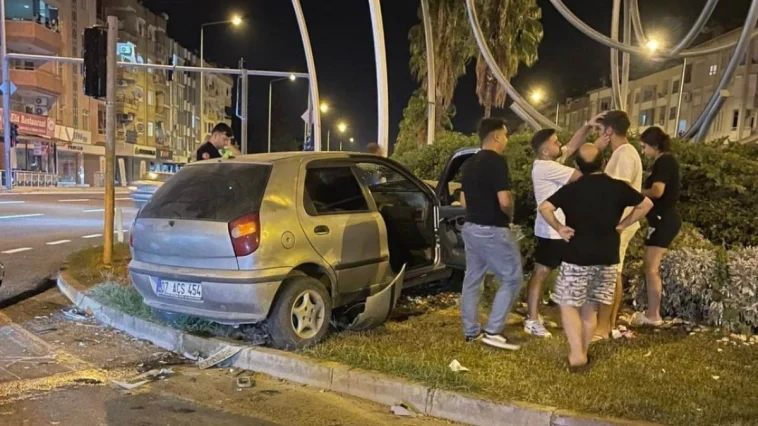 Gazipaşa'daki kazada 2 kişi yaralandı