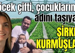 Gökhan-Zuhal Böcek çifti çocuklarının adını taşıyan şirket kurmuş