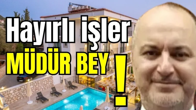 Hayırlı işler MÜDÜR BEY!