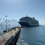 Hollanda bandıralı kruvaziyer Alanya’ya demir attı