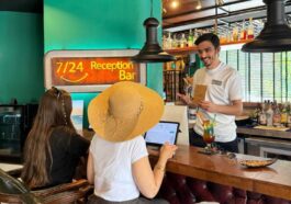 7/24 YAŞAYAN BİR ALAN: RESEPSİYON VE BAR BİR ARADA