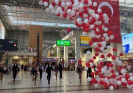 FRAPORT TAV ANTALYA HAVALİMANI’NDA 30 AĞUSTOS COŞKUSU