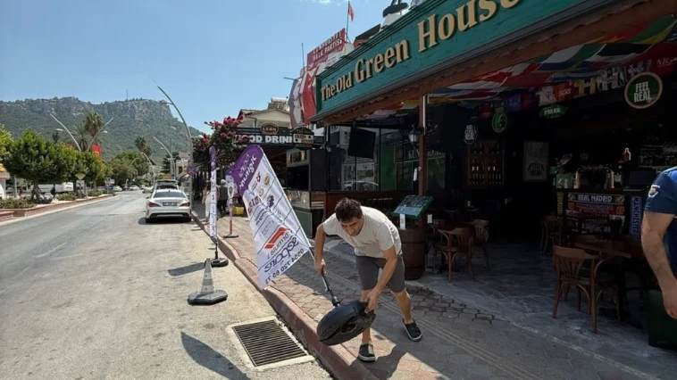 Kaldırım işgaline karşı denetimler sürüyor