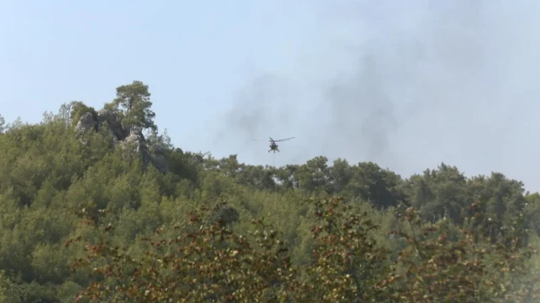 Kepez’den Kızıllı yangınına müdahale desteği
