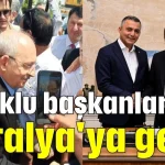 Kılıçdaroğlu, tutuklu başkanlar için Antalya'ya geldi