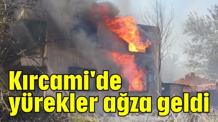Kırcami'de yürekler ağza geldi