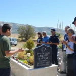 Korkuteli'nde şehit öğretmen dualarla anıldı