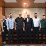 Kotan Belediye-İş Sendikası yöneticileriyle buluştu