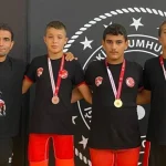 Manavgatlı minik güreşçilerden 14 madalya