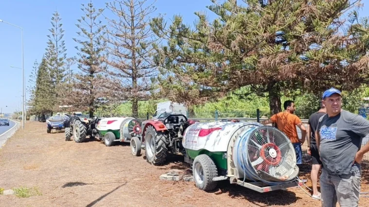 Manavgat’ta kuruyan ağaçlara mahalle desteği