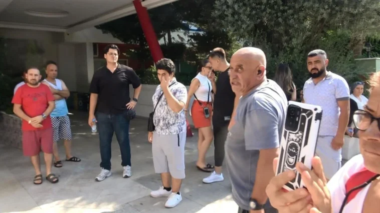 Manavgat’ta tatilcilerden otel yönetimine isyan