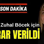 Muhittin Böcek'in gelini için karar verildi