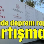 Müzede deprem raporu tartışması