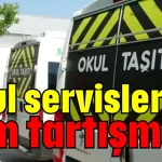 Okul servislerine zam tartışması