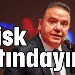 'Risk altındayım'