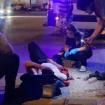 Serik'teki kazada motosikletli kurye yaralandı