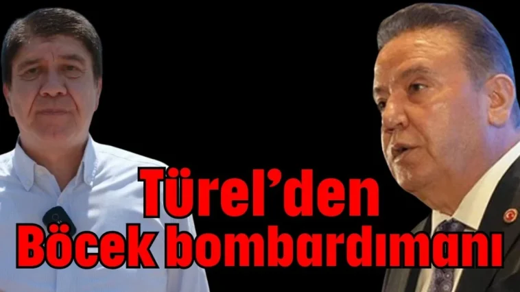 Türel’den Böcek bombardımanı