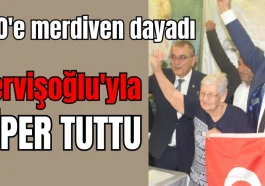 100'e merdiven dayadı! Dervişoğlu'yla siper tuttu