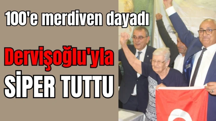 100'e merdiven dayadı! Dervişoğlu'yla siper tuttu