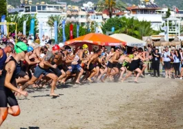 34'üncü Alanya Triatlonu başladı