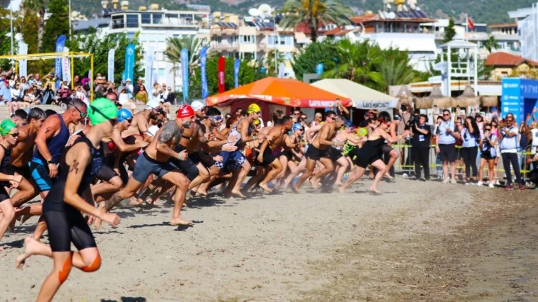 34'üncü Alanya Triatlonu başladı