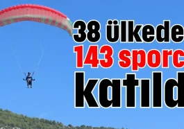38 ülkeden 143 sporcu katıldı
