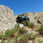 Manavgatta otomobil şarampole devrildi; 1 ölü, 1 yaralı